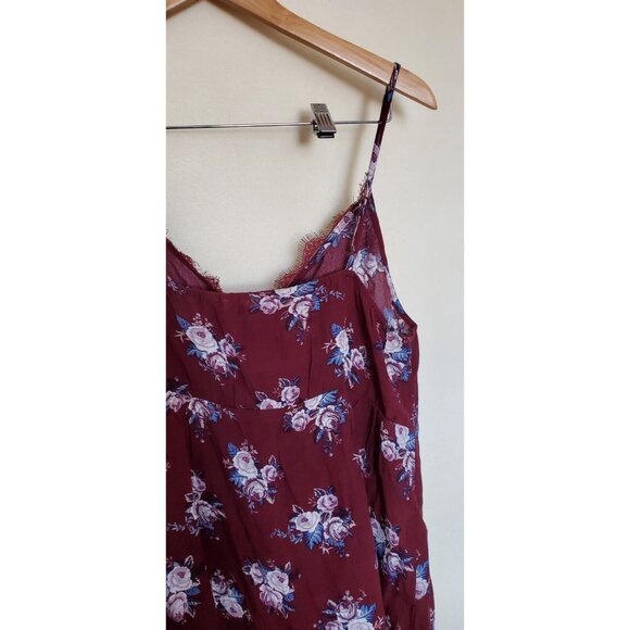 American Eagle Outfitters Brown Floral Short Dress Size Medium NWT - Picture 15 of 16